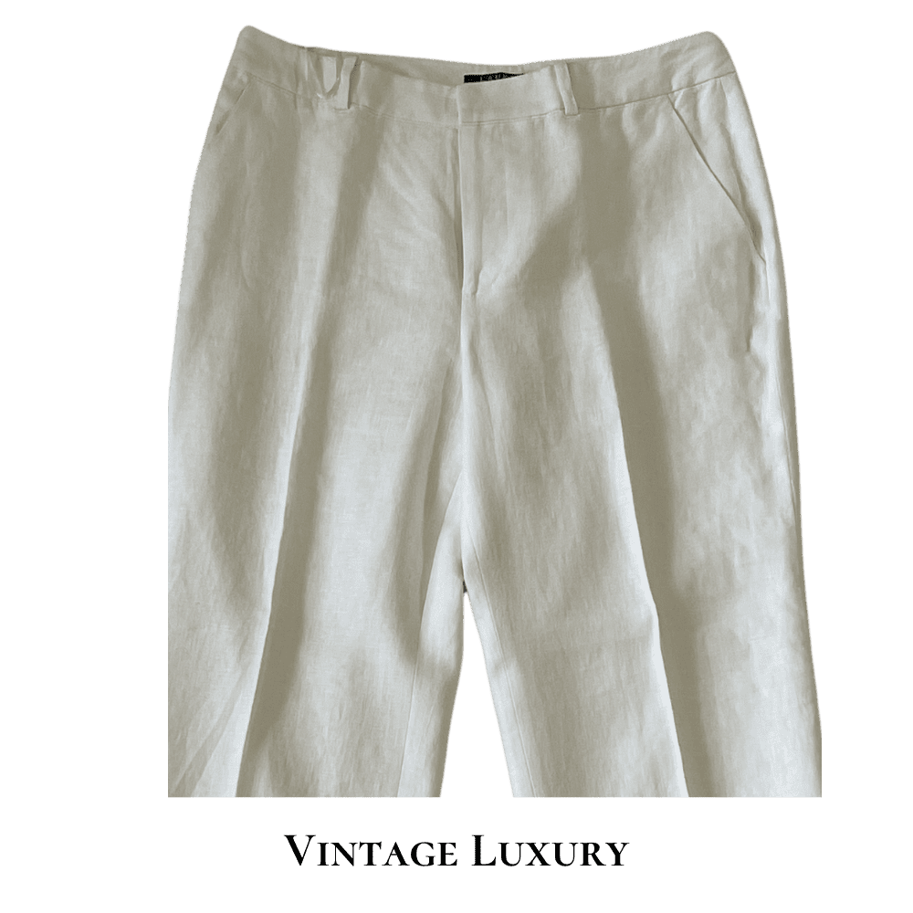 b*a様 90s polo by Ralph Lauren linen pant Vintage Polo Ralph Lauren Trouser Pants Buckle Back 100